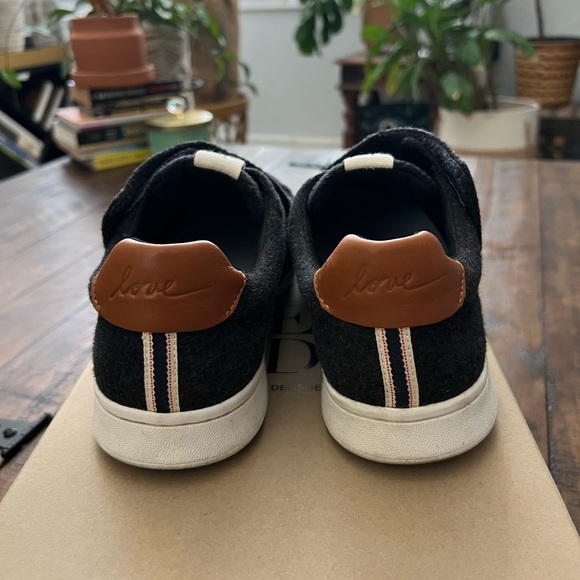 ED Grey Velcro Sneakers Sz 8 - Picture 3 of 4